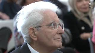 Mattarella  ORIZZONTE COMUNITÀ NON DIPENDE DA DIMENSIONI MA DA PROFONDITÀ SGUARDO 140924 [upl. by Gracie277]