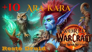 Resto Druid Mythic Ara Kara City of Echoes 10 1 [upl. by Kciv]