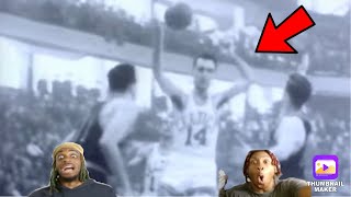 BOB COUSY PASSING OUT OF HIS MIND Ki amp Jdot Reacts to RARE Bob Cousy Passing Highlights [upl. by Naejeillib]