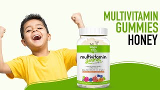 Multivitamin gummies for kids with honey zeroaddedsugar [upl. by Yasmin497]