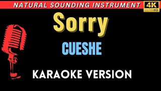 Sorry  Cueshe Cueshé HD Karaoke Version [upl. by Daniala]