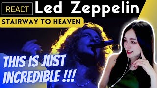 REACTING to Led Zeppelin  Stairway to Heaven Live  I was not ready for this [upl. by Delcine]