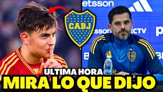 UN REFUERZO DE LUJO EN ITALIA GAGO SURPREENDE NOTICIAS DEL BOCA JUNIORS HOY [upl. by Oiraved]