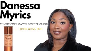 DANESSA MYRICS YUMMY WATER POWDER SERUM  1ST IMPRESSION  8HRS WEAR TEST ON OILY SKIN [upl. by Nednerb]