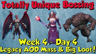 Week 4 Day 4  Legacy AOD Mass Magister amp More Runescape 3 Totally Unique Bossing 25 [upl. by Joses]