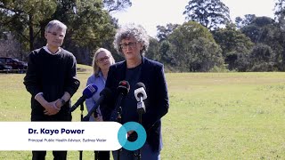 Why your drinking water is safe from PFAS  Sydney Water PFAS Press Conference [upl. by Benton]