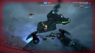 Starfighter Assault Gameplay  Kamino Separatist Star Wars Battlefront II [upl. by Arracot]