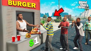 GTA 5  Franklin Opened A Restaurant In GTA 5 [upl. by Eilyac853]