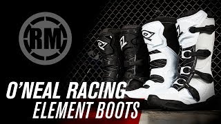 ONeal Element Motocross Boots  2018 [upl. by Akerue404]