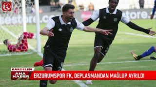 Kardelen TV  ERZURUMSPOR FK DEPLASMANDAN MAĞLUP AYRILDI [upl. by Pheni]