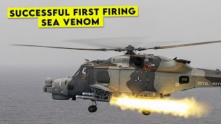 Royal Navy’s Sea Venom Hits Target with Deadly Precision [upl. by Jerrine]