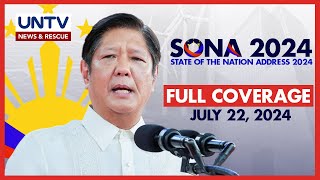 SONA 2024 State of the Nation Address of President Ferdinand Marcos Jr  July 22 2024 [upl. by Henarat51]