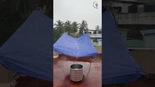 மழை நீரை எளிதாக சேகரிக்கலாம் enathuaran rain heavyrain rainwaterharvesting rainwater [upl. by Eciruam]