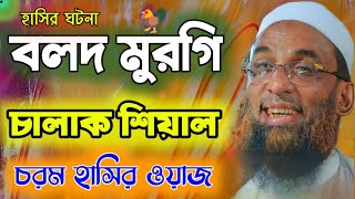 বলদ মুরগি চালাক শিয়াল।। চরম হাসির ওয়াজ maulana nasir uddin juktibadi gopalganj full waz 2024 [upl. by Nyrrad]