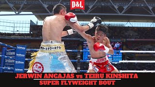 Jerwin Ancajas vs Teiru Kinshita  IBF Super Flyweight World Title Fight [upl. by Jinny]