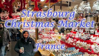 Strasbourg Christmas Market France Big and Beautiful [upl. by Antoinetta]