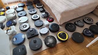 Summer 2024 current RoboVac Collection Video  How many robovacs do I own [upl. by Russom]