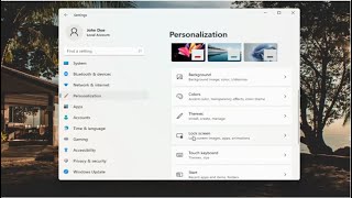 How to Change Your Lock Screen Background with Windows 11 Tutorial [upl. by Onibas]