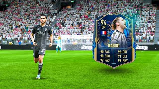 is 94 TOTS Rabiot The BEST Midfielder on FIFA 23 [upl. by Gabriele704]