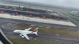 Delta Airbus A330941 takeoff from Taipei [upl. by Schluter]