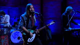 Tame Impala  Let It Happen Live on Conan 041515 [upl. by Aicinad]