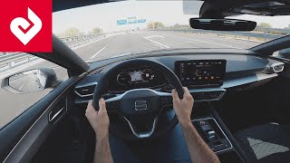 Seat Leon e Hybrid POV  Intro Driving Highway [upl. by Diego]