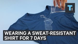 Wearing a sweatresistant shirt for 7 days straight [upl. by Norraa]