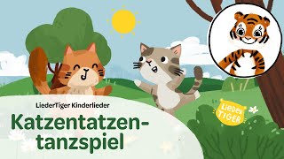 LiederTiger  Katzentatzentanzspiel I Die Katze tanzt allein [upl. by Ymarej]