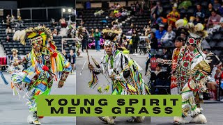 Young Spirit Grass Song  Onion Lake Powwow 2016 [upl. by Daraj]