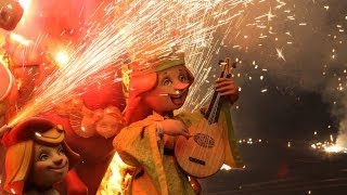 The Fallas Festival ValenciaSpain English version [upl. by Atnoid474]