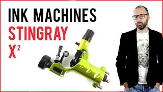 STINGRAY X2  tattoo machine recensione [upl. by Natanoj]