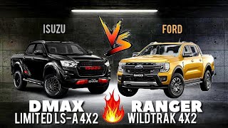 2024 ISUZU DMAX LIMITED 4X2 vs 2024 FORD RANGER WILDTRAK 4X2 [upl. by Yvaht]