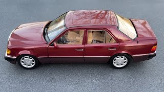 118 MercedesBenz 500E W124 by Norev [upl. by Aloap]