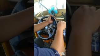 DIY Steering Gear Box for BAJAJ RE  road testing [upl. by Akeenahs]