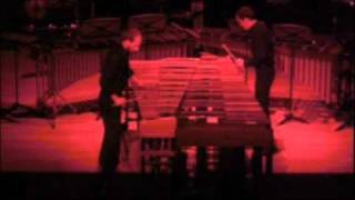 Steve Reich Nagoya Marimbas by Patrick Frenking and Casey Kell [upl. by Sidwohl]