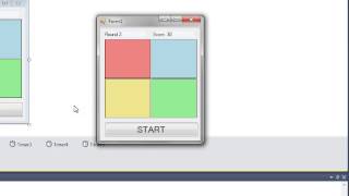 SIMON SAYS Game on Visual Basic 2010 [upl. by Iot980]