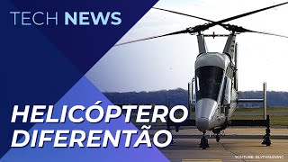 Diferentão você já viu como é um helicóptero com hélices que se cruzam [upl. by Alue473]