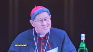 WATCH CARDINAL TAGLE powerful message for priests [upl. by Yud]