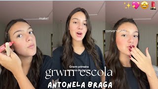 grwm primeira semana antonela braga [upl. by Garling]