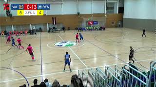 Salaspils FA  RFS Futsal TIEΕ RAIDE [upl. by Herzig]