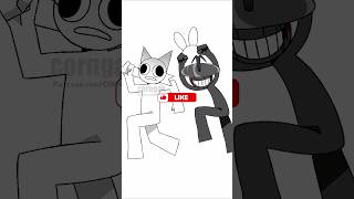 You are my rabbit 🐇🐰 Clurk x Wenda incredibox sprunki animation art shorts [upl. by Ecnerat]