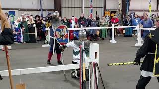 SCA Atlantia Spring Crown Tournament 2022 FINALS  Sir Abran amp Duke Havordh [upl. by Kinsley]