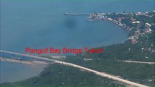 Panguil Bay Bridge opening by PBBM Airplane view of Ozamiz TubodTangub Misamis Oc Lanao del Norte [upl. by Xila865]