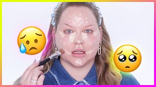 Facing My Worst Fears Makeup Challenge  NikkieTutorials [upl. by Milson323]