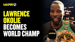 IM SO TALENTED 🤩🥊 Lawrence Okolie REVEALS How He Knocked Out Lukasz Rozanski In The FIRST Round [upl. by Aeuhsoj]