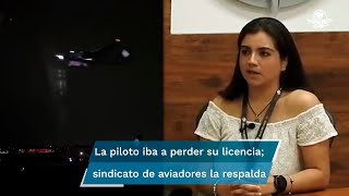 Aeroméxico contrata a la piloto despedida por Volaris la joven grabó incidente entre 2 aviones [upl. by Tnomal884]