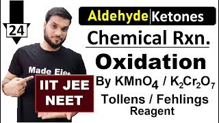 L24 Oxidation of Aldehydes amp Ketones  JEE NEET AIIMS  12th Organic  By A Arora [upl. by Aicsile]