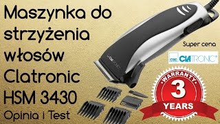 Maszynka do włosów Clatronic HSM 3430 – Opinia [upl. by Duthie939]