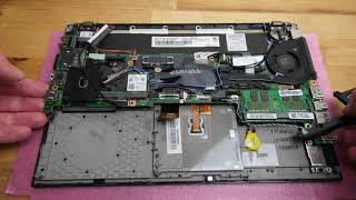 Lenovo Thinkpad X260  X270 Disassembly and Keyboard Replacement [upl. by Orth976]