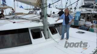 Fountaine Pajot Helia 44 Sailing Catamaran Short Take from Miami [upl. by Greg150]